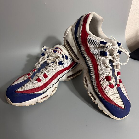 Nike Air Max 95 USA - CJ9926-100 shoes‎ mens size 11.5 red white blue main image 3